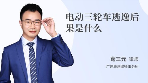 电动三轮车逃逸后果是什么