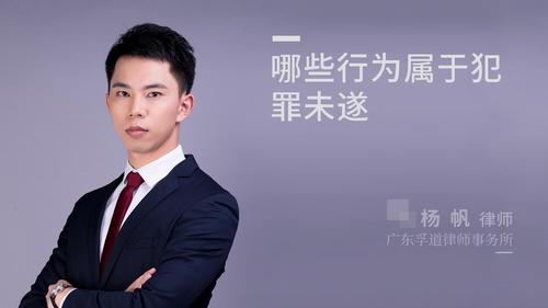哪些行为属于犯罪未遂