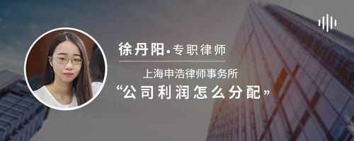 公司利润怎么分配