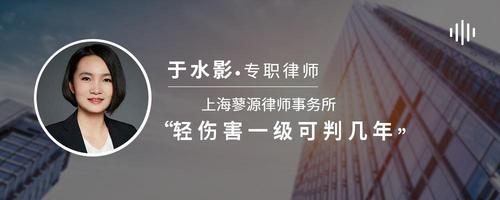 轻伤害一级可判几年