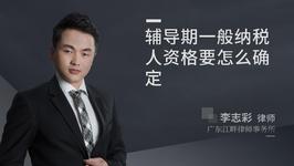 辅导期一般纳税人资格要怎么确定