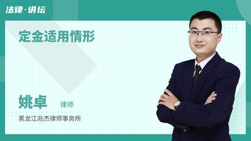 定金适用情形