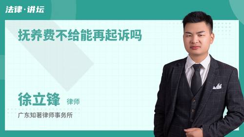 抚养费不给能再起诉吗