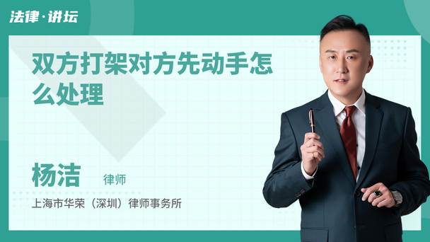 双方打架对方先动手怎么处理